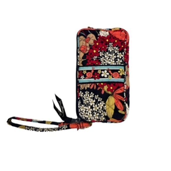 Vera Bradley Happy Snails Pattern Small Carry Shoulder Bag BOHO COTTAGECORE EUC - Picture 2 of 6